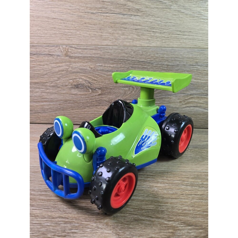 Fisher Price Little People Toy Story "RC"  Talking Rolling Race Car 2012 Works!!